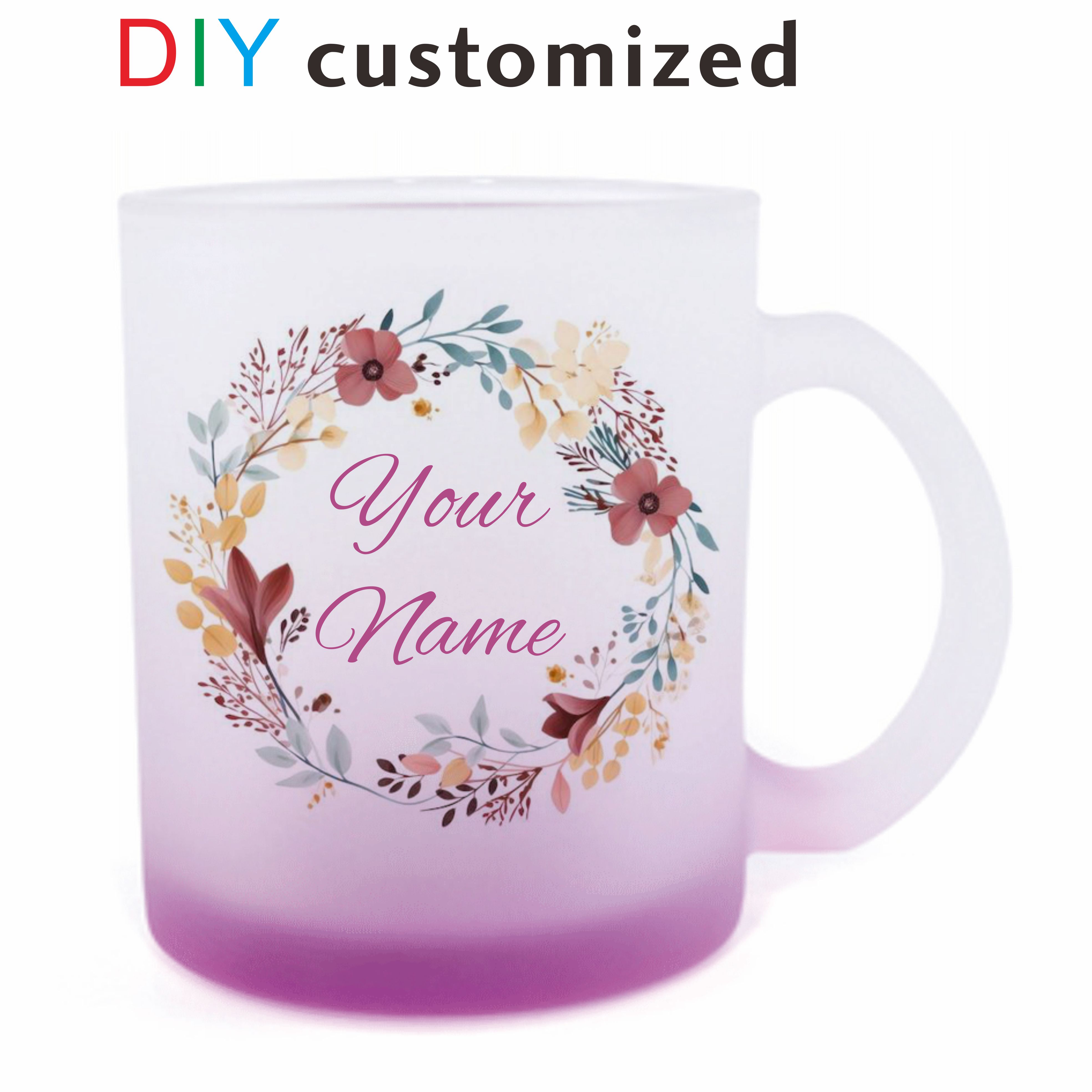 Sublimation Mug White - 325ML 11oz Saft Tasse Matt Glas