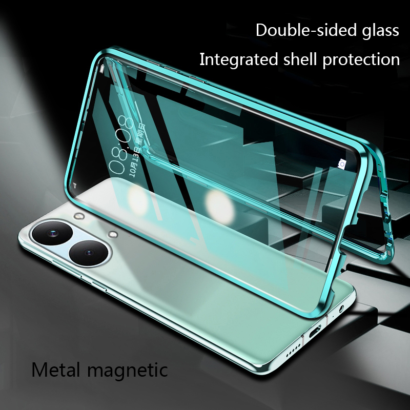 Metal Photo Panel - Biruiqu Für Xiaomi PocoX8Pro/ProMax Magnetische Absorptionshülle